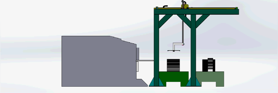 折弯机自动化上下料桁架机械手方案3D演示